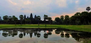 Angkor Wat sunrise tour with a private guide, exploring Bayon, Ta Prohm, and other famous temples in Siem Reap.