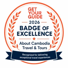 GetYourGuide badge of excellence